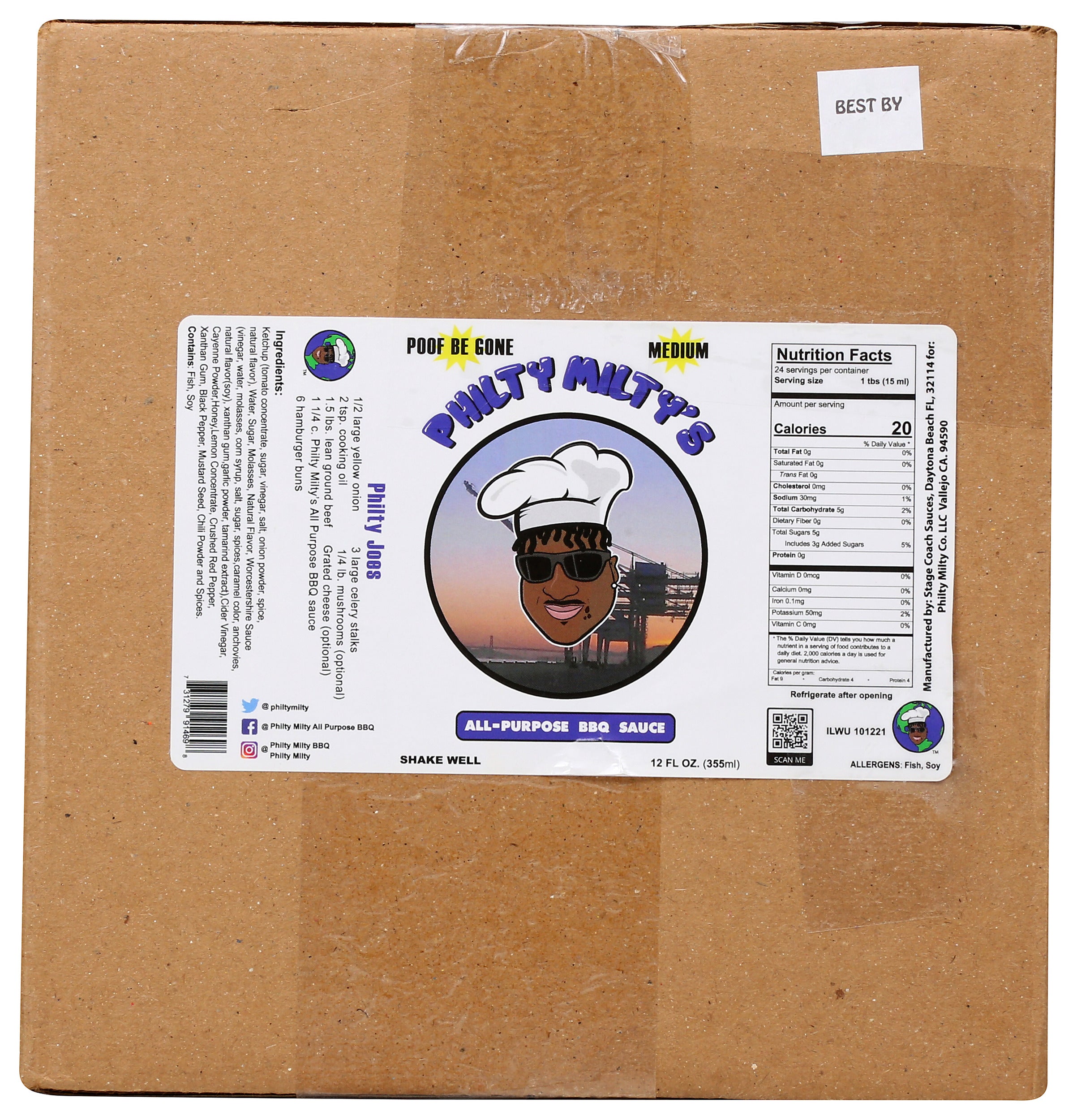(1) Case   (12) Bottles of Poof Be Gone (Medium) 12oz