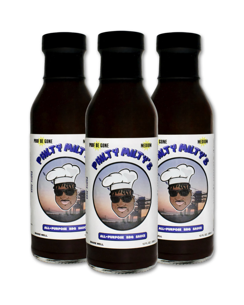 Poof Be Gone - All Purpose Barbecue Sauce - 3 Pack