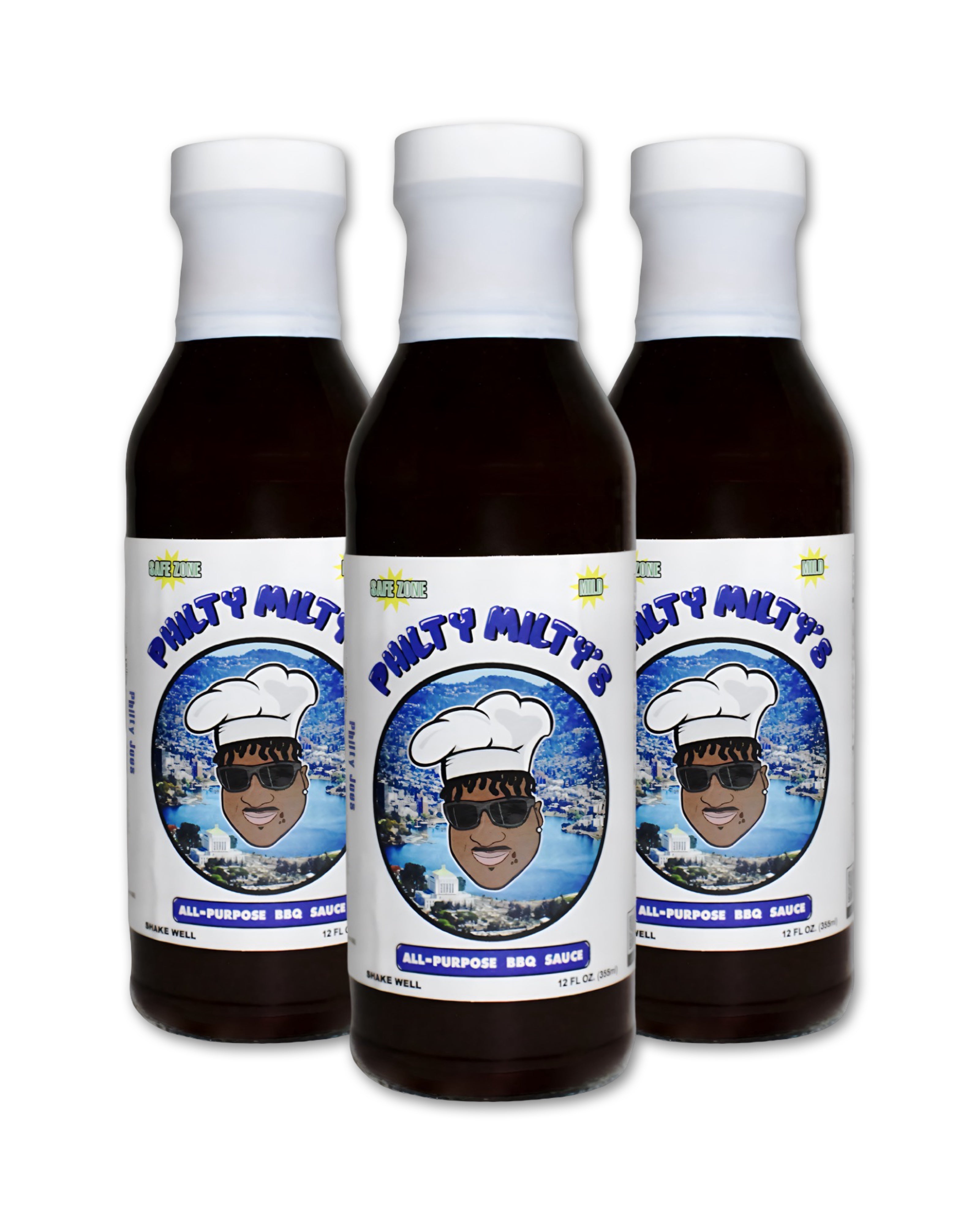 Safe Zone - All Purpose Barbecue Sauce - 3 Pack