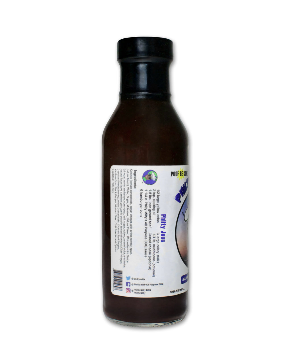 Poof Be Gone (Medium) - All Purpose Barbecue Sauce 12 Ounces