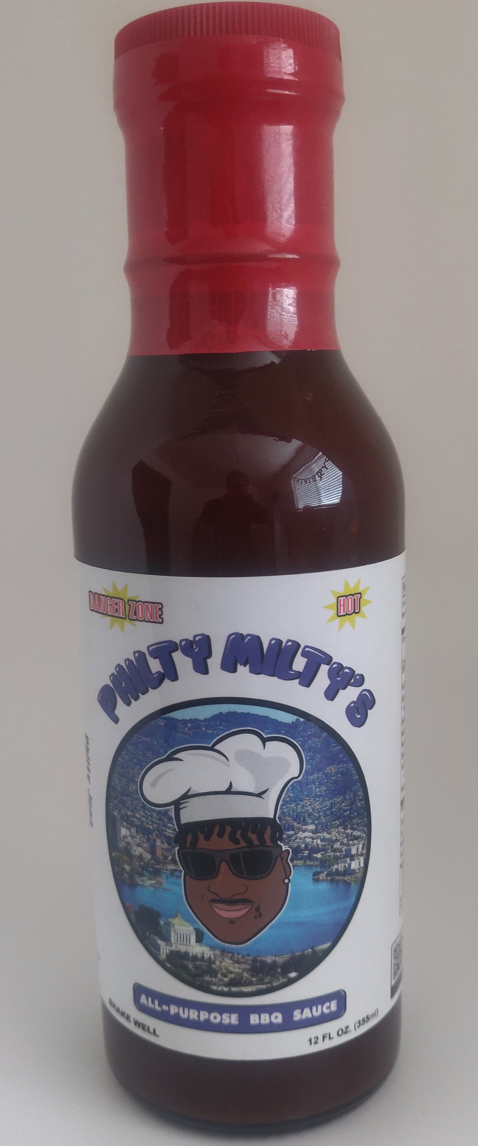 (1) Case   (12) Bottles of Danger Zone (Hot) 12oz