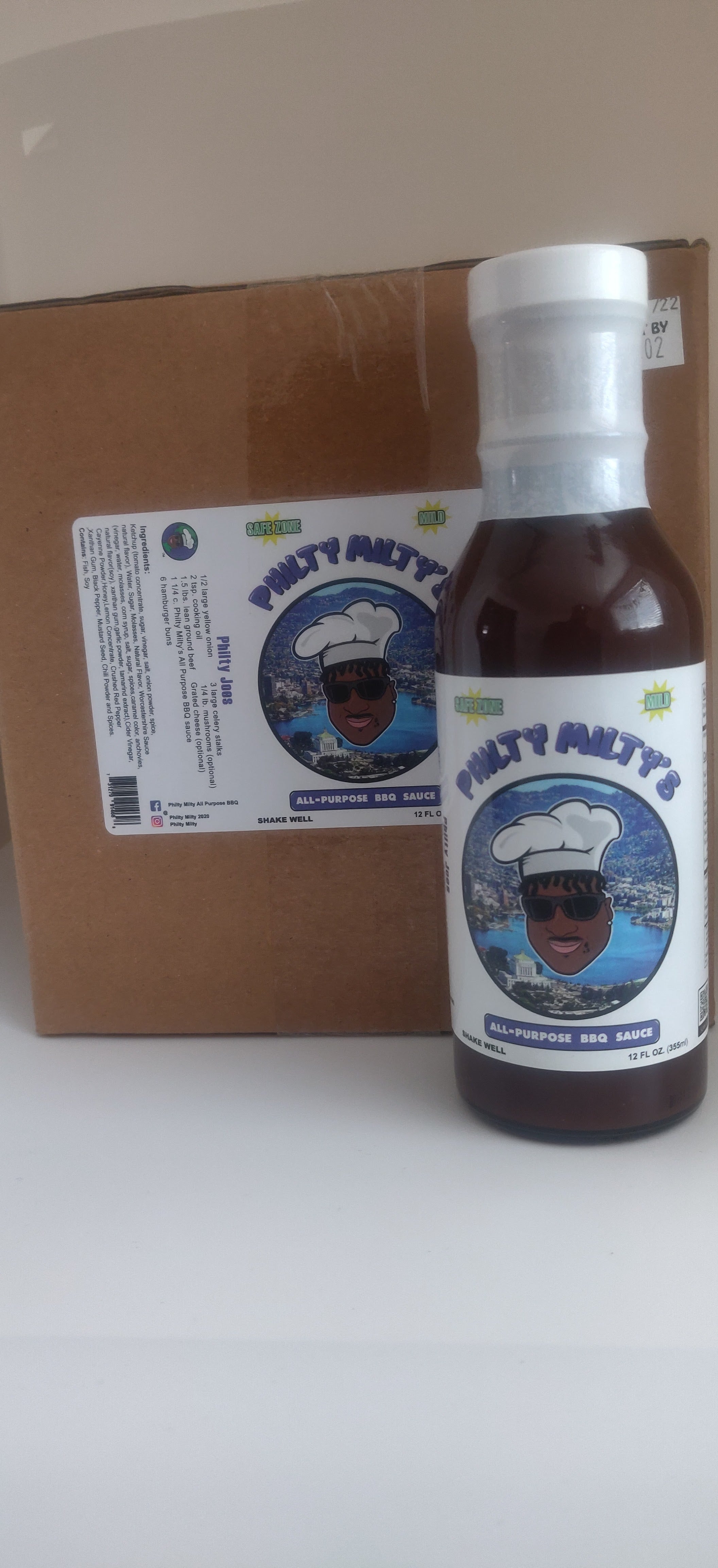 (1) Case 12 bottles of Safe Zone (Mild) 12oz