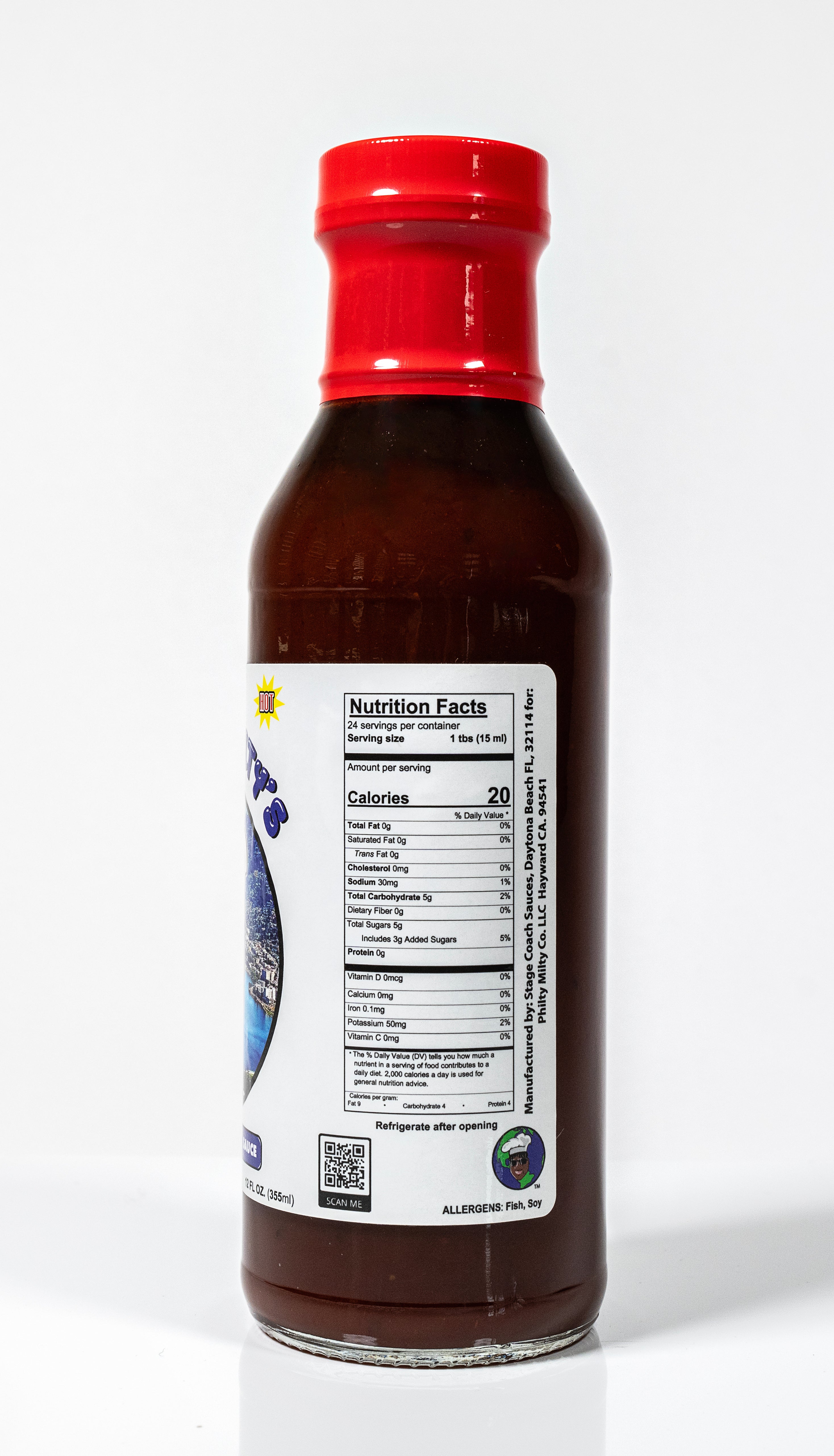 (1) Case   (12) Bottles of Danger Zone (Hot) 12oz
